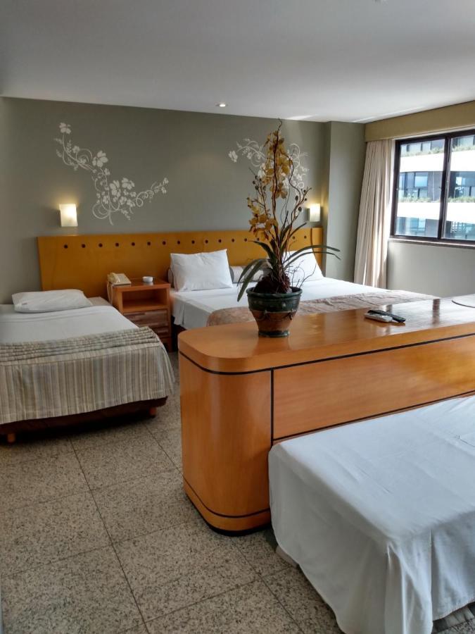 الشقق الفندقية فورتاليزفي  Excepcional Flat Na Beira Mar - Ex - Othon Palace Fortaleza المظهر الخارجي الصورة